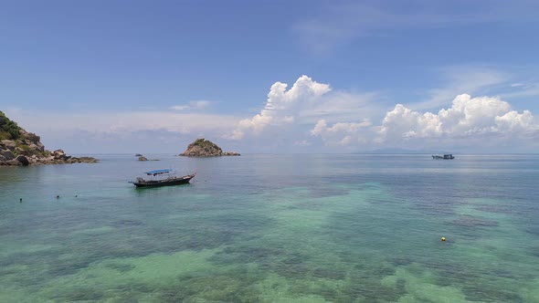 Thai Boat On The Beach