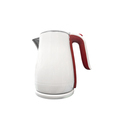 Red and White Electric plastic kettle isolated on white background - PhotoDune Item for Sale