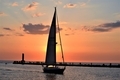 sailing  golden hour sunset - PhotoDune Item for Sale