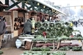 Winter farm market! Selling Christmas wreaths! - PhotoDune Item for Sale