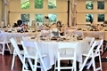 Wedding venue in rented tent with table and chairs  - PhotoDune Item for Sale