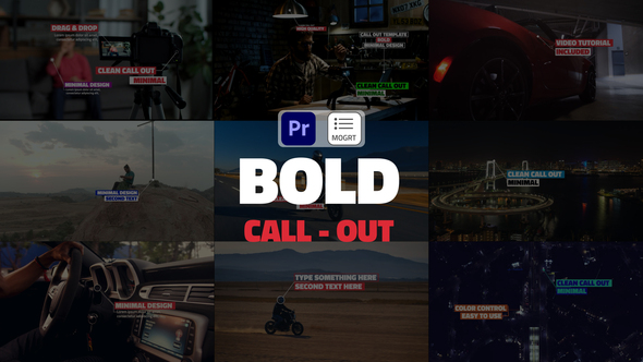BOLD Call - Outs | MOGRTs