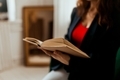 young woman reading a book - PhotoDune Item for Sale
