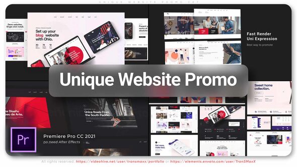 Unique Website Promo