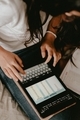 Student Typing on a Tablet - PhotoDune Item for Sale
