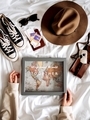 Flat lay travel. Concept of a travel blogger preparing for a trip. Travel concept - PhotoDune Item for Sale