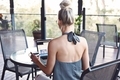 Woman working on her computer at home - PhotoDune Item for Sale