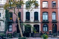 Brownstones on a quaint street in Manhattan  - PhotoDune Item for Sale