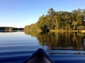 Kayaking on a still lake  - PhotoDune Item for Sale