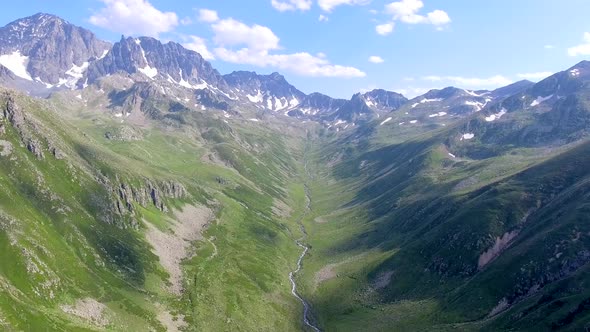 Glacial Valley Topography