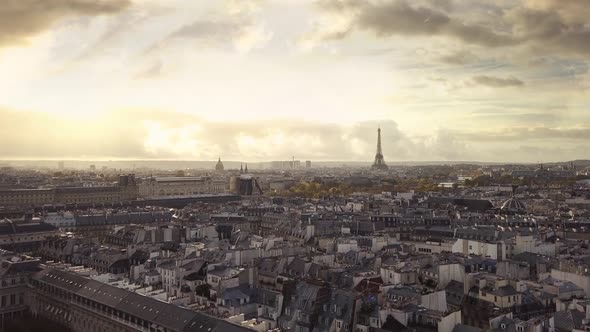 Aerial View of Paris