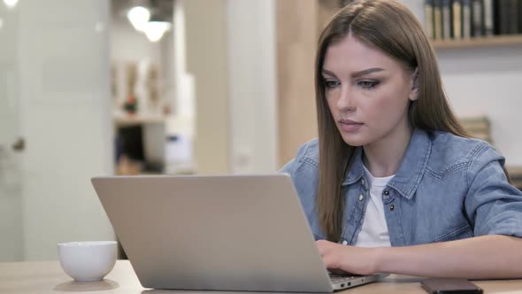 No Girl Rejecting Offer By Waving Finger at Work