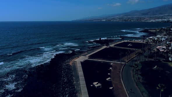 Coastal Walk - Drone View