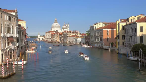 Grand Canal and Basilica Santa Maria, Venice