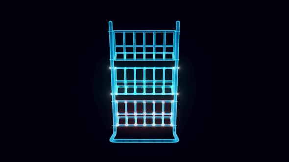 Magazine Rack Hologram 4k alt