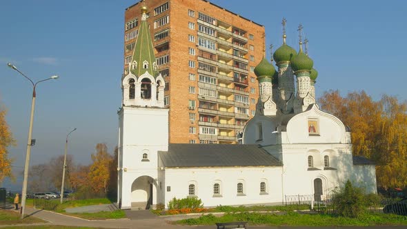 A White Orthodox Church