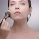Woman Getting Ready and Doing Makeup - VideoHive Item for Sale