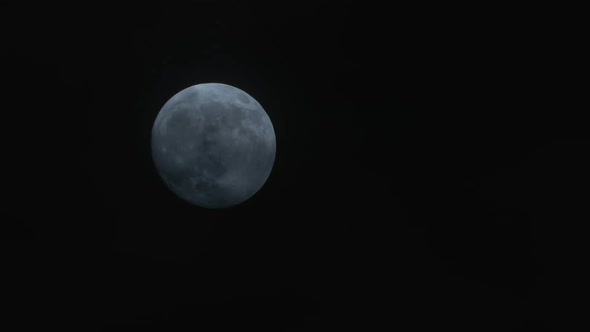 Moon Night Clouds Horror Space Nature Evening Dark Blue