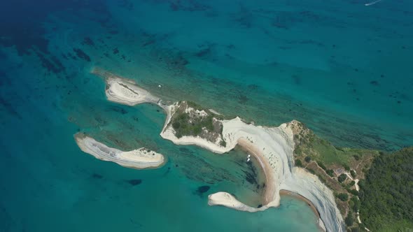 Sheer White Cliffs Of Cape Drastis Near Peroulades 5