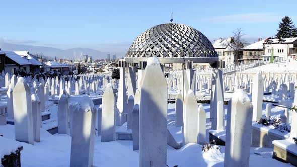 Muslim Cemetery Pan Left