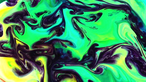 Abstract Colorful Sacral Liquid Waves Texture 866 alt