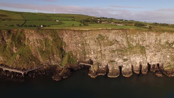 The Gobbins is a popular tourist attraction at Islandmagee, County Antrim, Northern Ireland. It runs