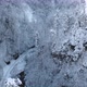 Beautiful Snowy Landscape with Railway in the Gorge - VideoHive Item for Sale