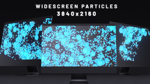 Abstract Particles Background 4K