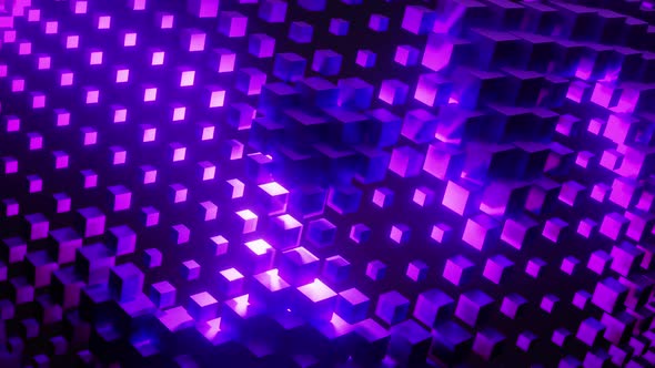 Purple Cubes