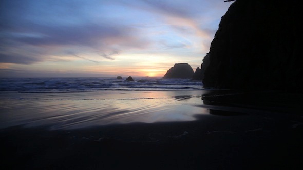 Rocky Beach Sunset 2
