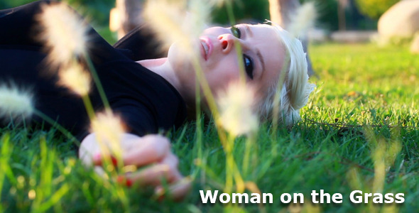 Woman on the Grass