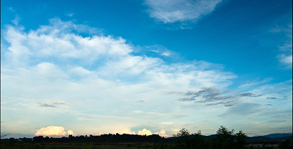 Morning Clouds Time Lapse - 4K Resolution