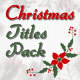 Christmas & New Year Titles - VideoHive Item for Sale