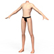 Boy Body Base Mesh - 3DOcean Item for Sale