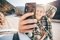 Woman making selfie - PhotoDune Item for Sale