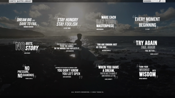 Kinetic Quotes Titles \ AE