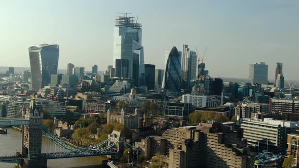 Buildings Beside the of the London Bridge