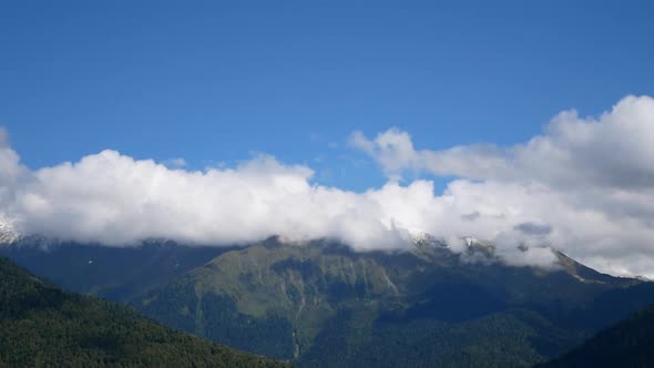 Clouds Over The Mountains