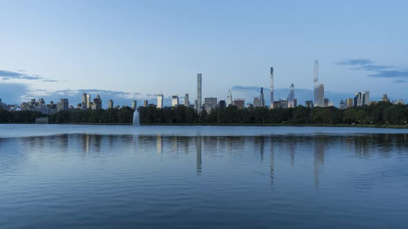 Manhattan Urban Skyline