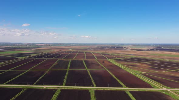 Agricultural Land From Above