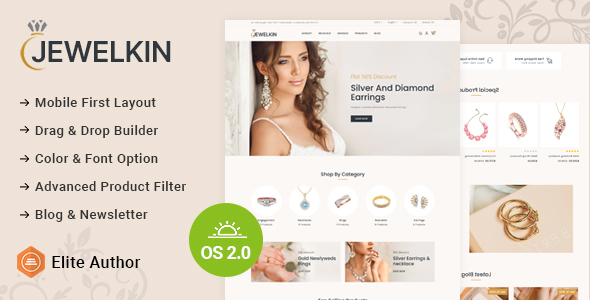 Jewelkin  - Premium Jewellery Store Shopify 2.0 Responsive Theme