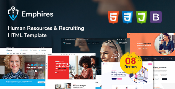 Emphires - Human Resources & Recruiting HTML Template