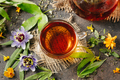 Herbal tea from the leaves of the passion flower - PhotoDune Item for Sale
