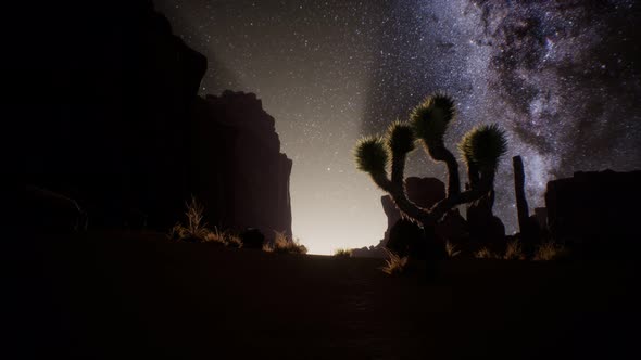 The Milky Way Above the Utah Desert, USA