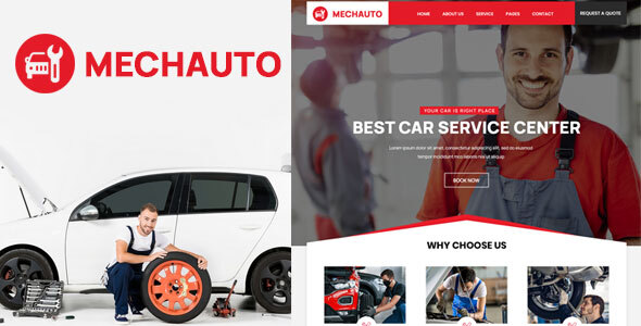 Mechauto - Car Repairing HTML Template