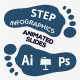 Step Animated Infographics - GraphicRiver Item for Sale