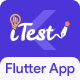 iTest - Online Quiz & Examination System Flutter Mobile App - CodeCanyon Item for Sale