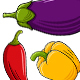 Vegetables Pack Vector Illustration #03 - GraphicRiver Item for Sale