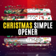 Christmas Simple Opener - VideoHive Item for Sale