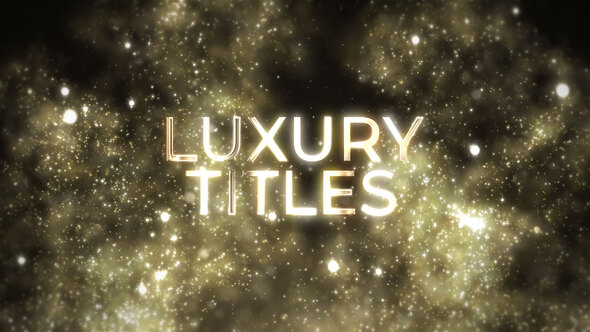Luxury Magic Gold TItles alt